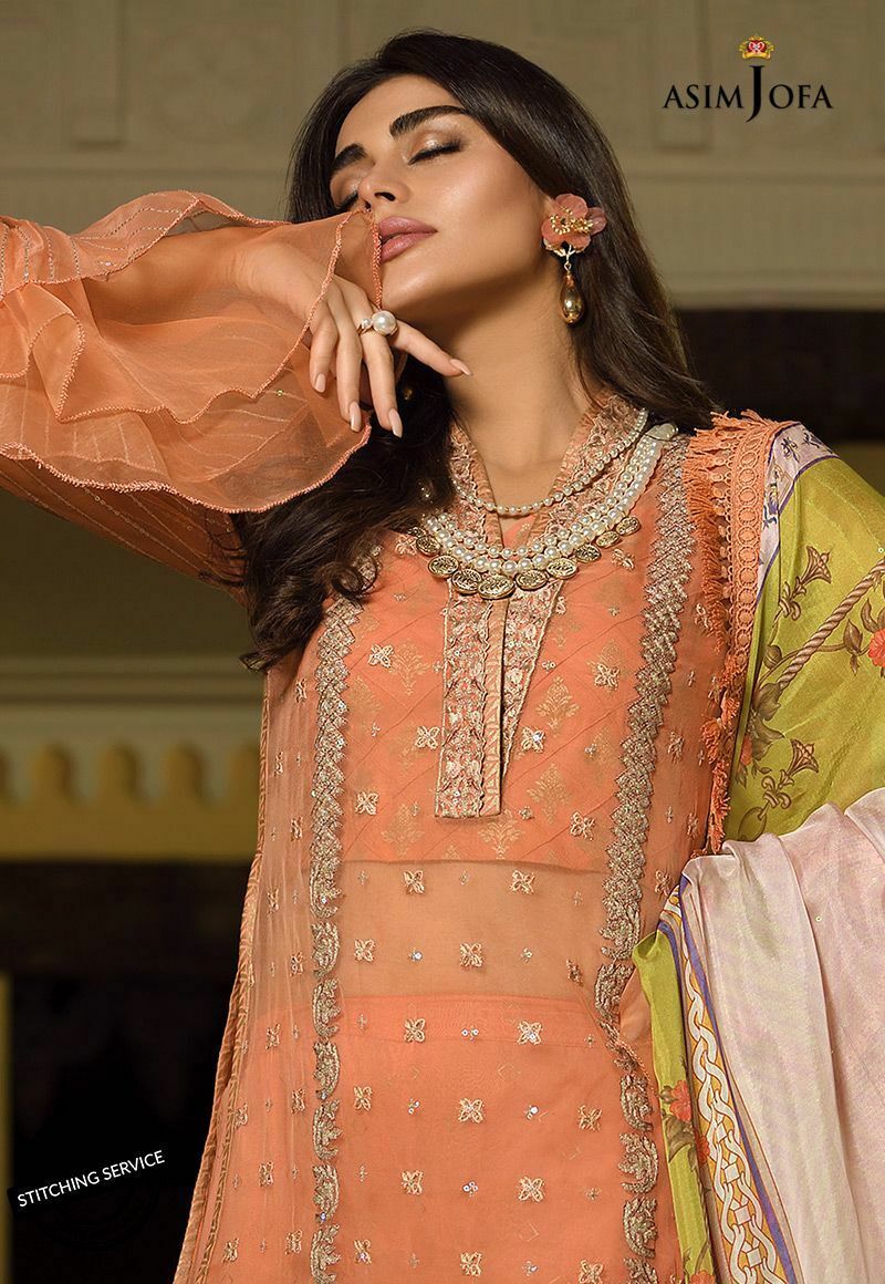 AJL-07A | Asim Jofa | Luxury Lawn Collection 2020