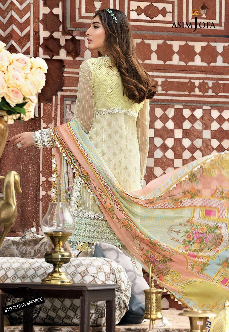 AJL-07B | Asim Jofa | Luxury Lawn Collection 2020