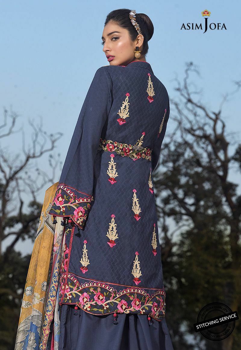 AJL-12B | Asim Jofa | Luxury Lawn Collection 2020