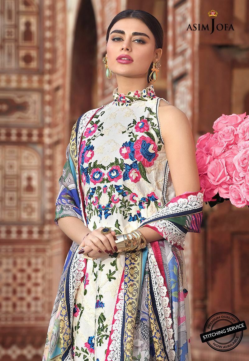 AJL-12A | Asim Jofa | Luxury Lawn Collection 2020