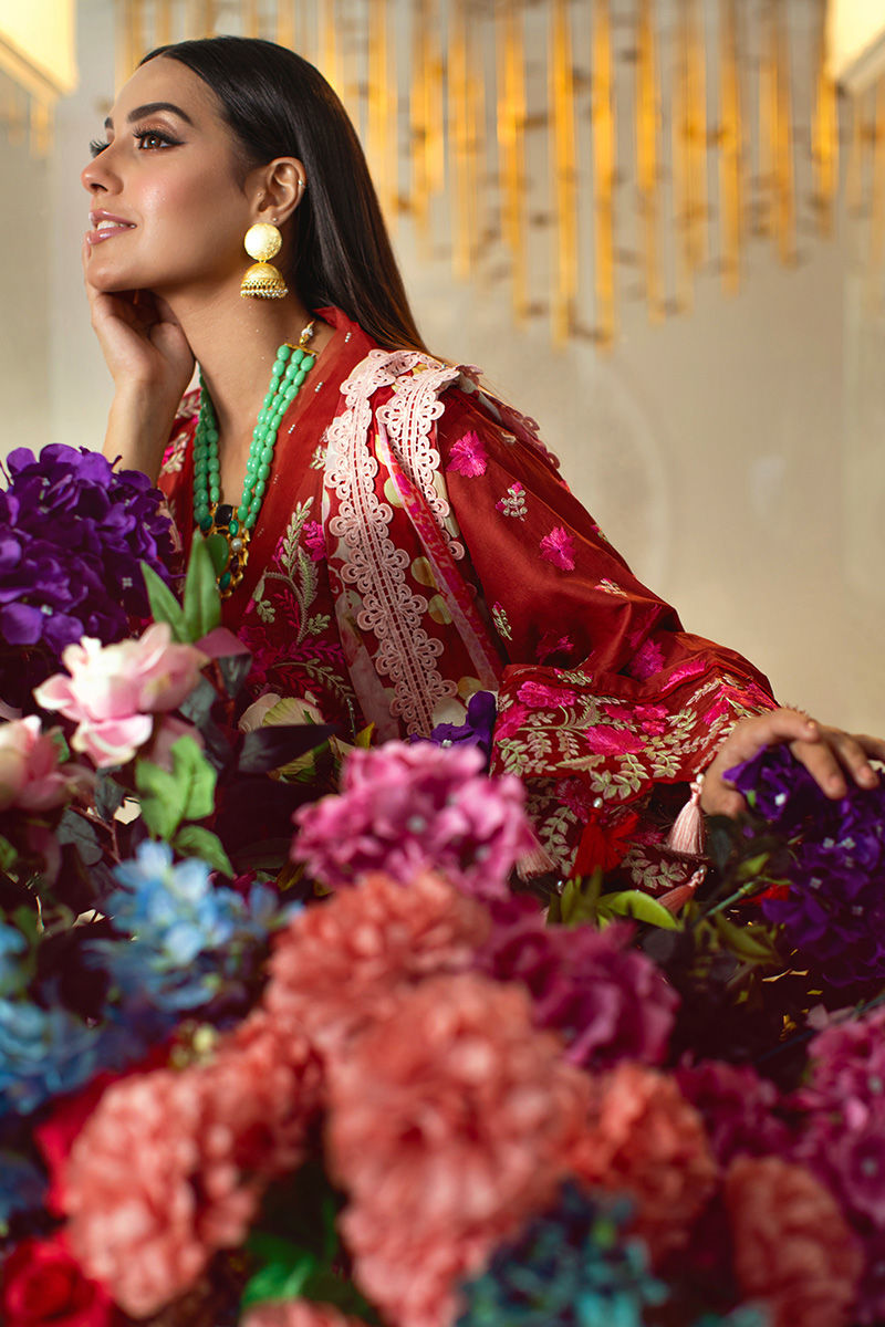 MYSTIC GARDEN -  AJLL22 - 03 | Ansab Jahangir | Zoha Luxury Lawn 2022