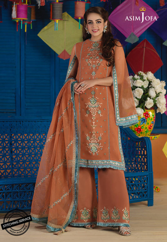 AJFC-64 | Asim Jofa  | Basant Unstitched Festive Collection 2022