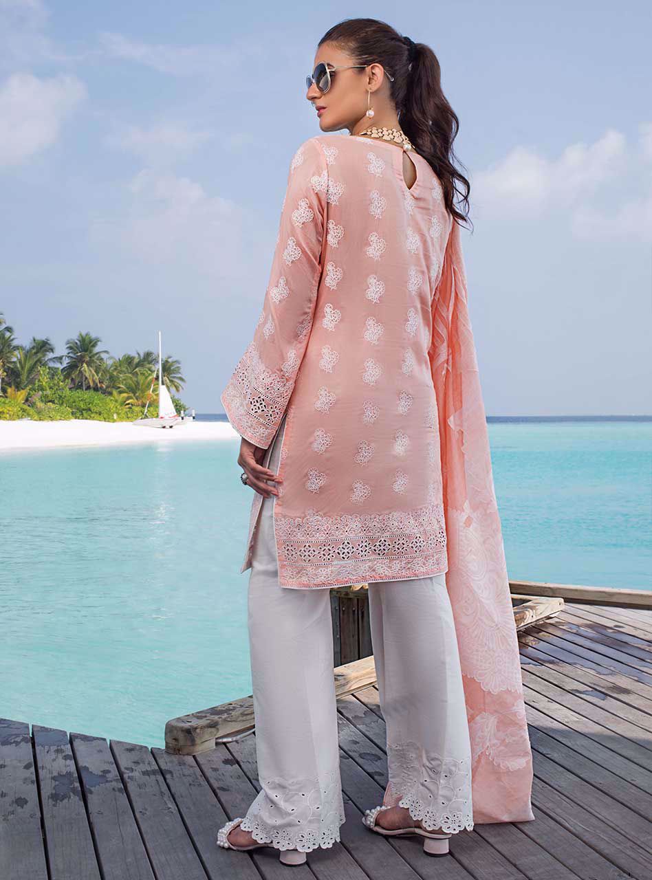 Dewy Floret A | Zainab Chottani | Luxury Lawn/Chikankari'20