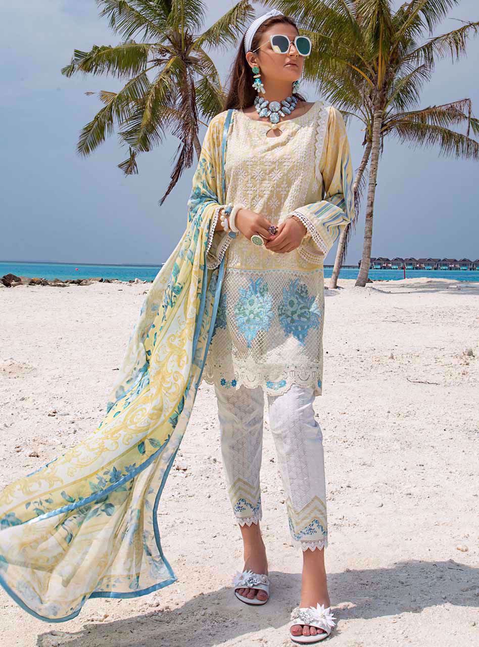 Echanted Bliss A | Zainab Chottani | Luxury Lawn/Chikankari'20