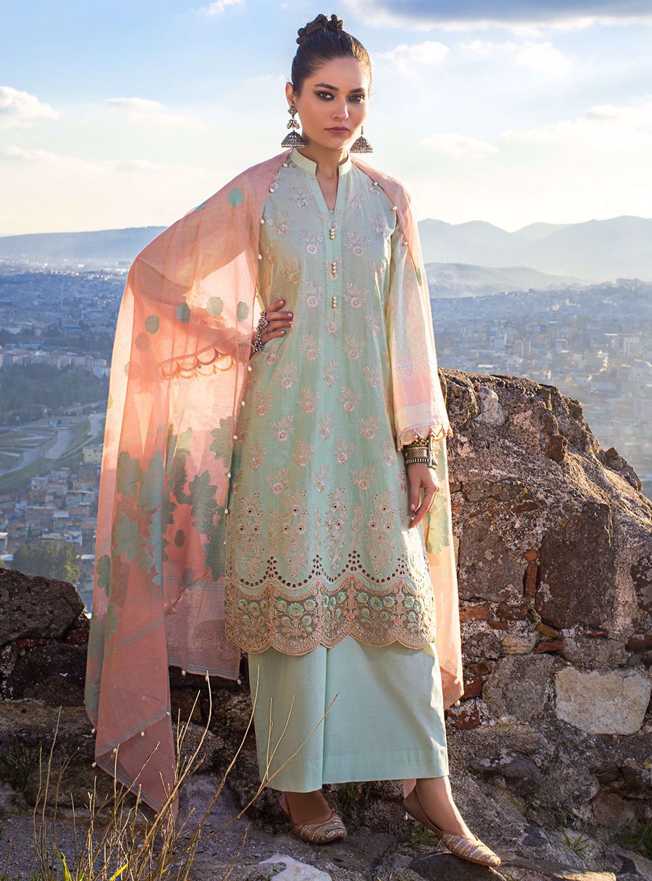Nermin-6A | Zainab Chottani | Luxury Chikankari Collection 2021