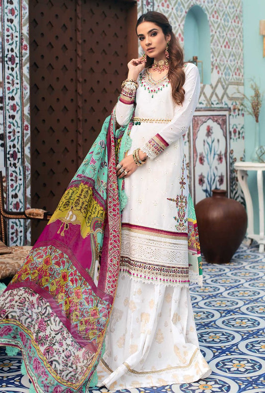 D5-KEFI | Noor by Saadia Asad | Chikankari Collection 2021