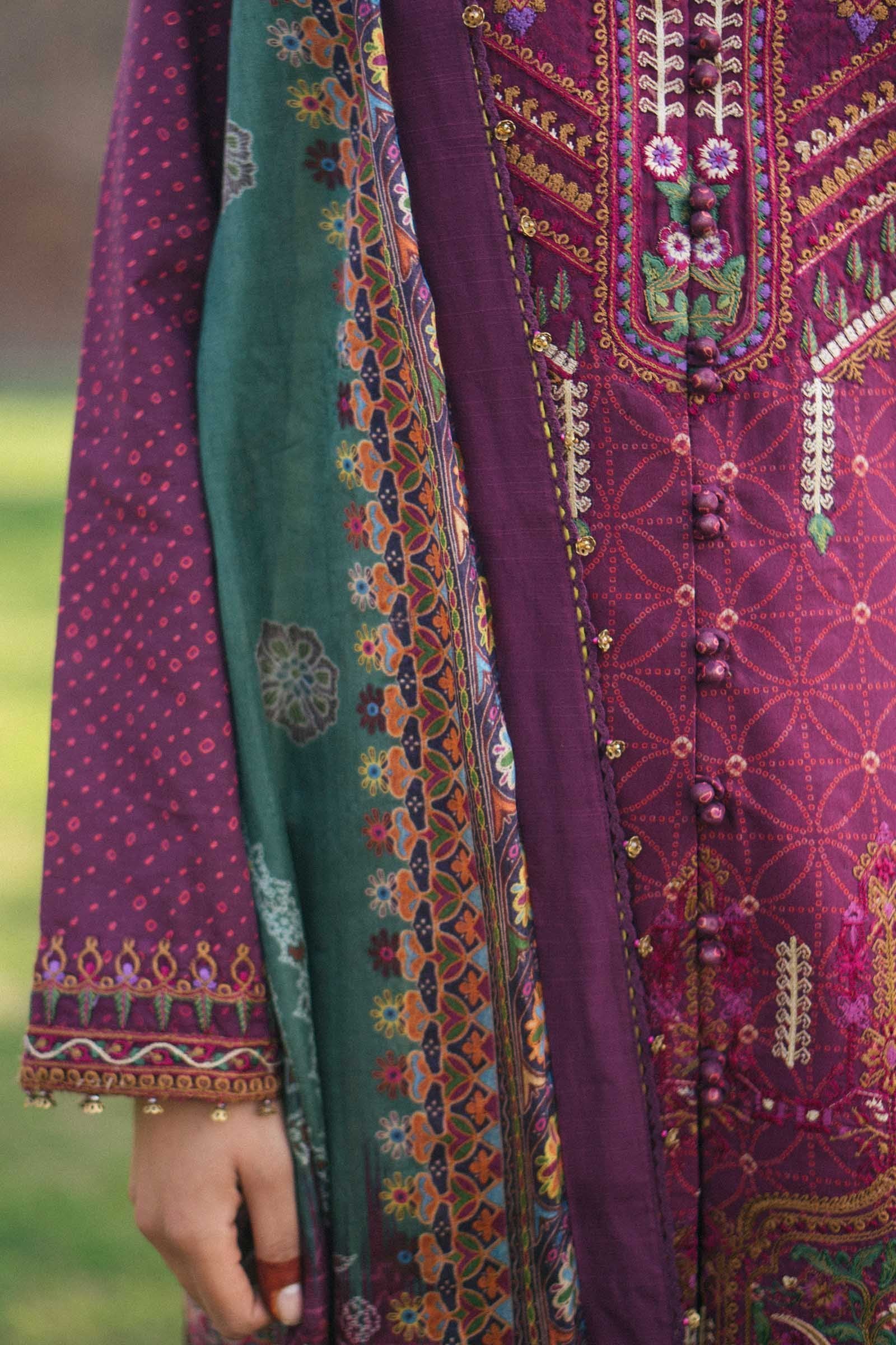 Gulbadan-A | ZARA SHAHJAHAN | SUMMER LUXURY LAWN 2020