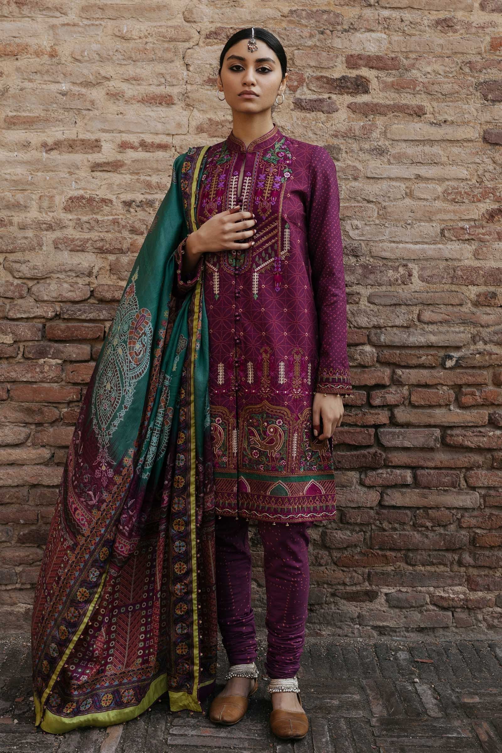 Gulbadan-A | ZARA SHAHJAHAN | SUMMER LUXURY LAWN 2020
