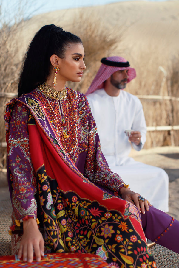 EL22 - 13A (Mirzeta) | Eid | Luxury Lawn Collection 2022