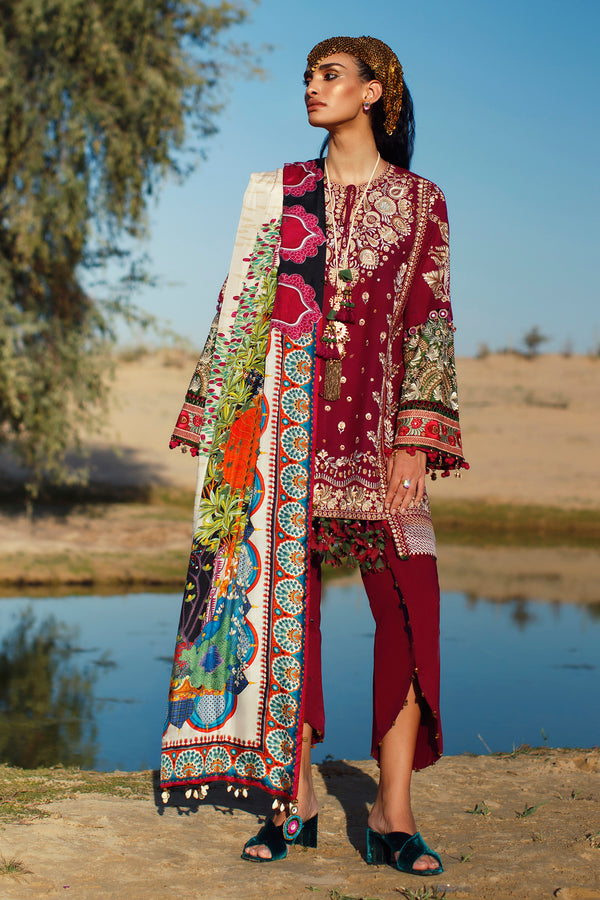 EL22 - 9A (Nima) | Eid | Luxury Lawn Collection 2022