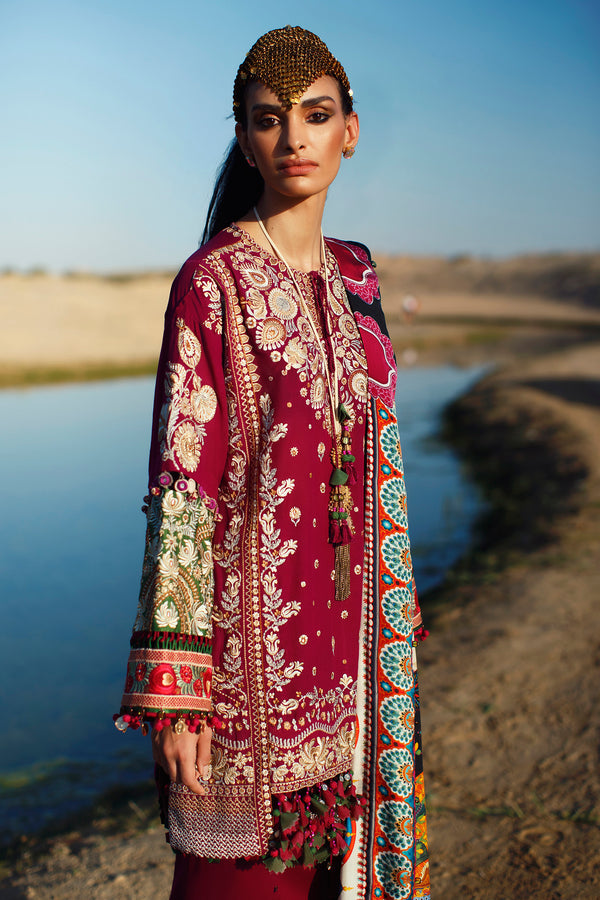 EL22 - 9A (Nima) | Eid | Luxury Lawn Collection 2022