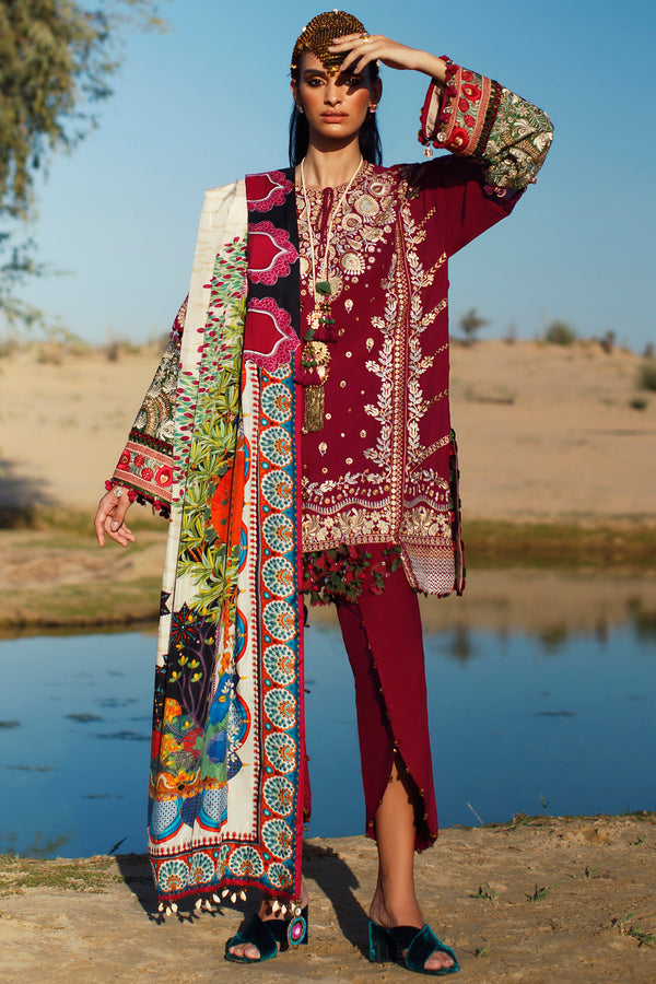 EL22 - 9A (Nima) | Eid | Luxury Lawn Collection 2022