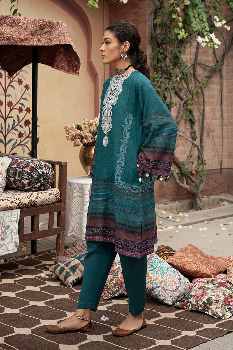 Speckle Forest | Cross Stitch | Winter Edit | Khaddar & Linen Unstitched Collection 2022