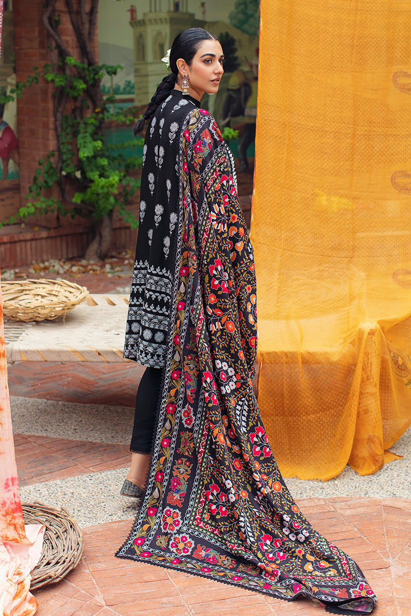 Classy Ornate | Cross Stitch | Winter Edit | Khaddar & Linen Unstitched Collection 2022