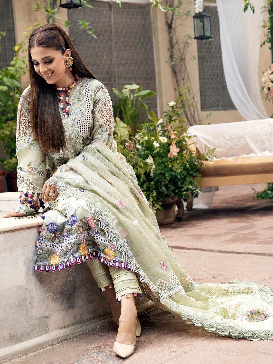 Tuscan Sunset | Maryam Hussain | Luxury Lawn 2023
