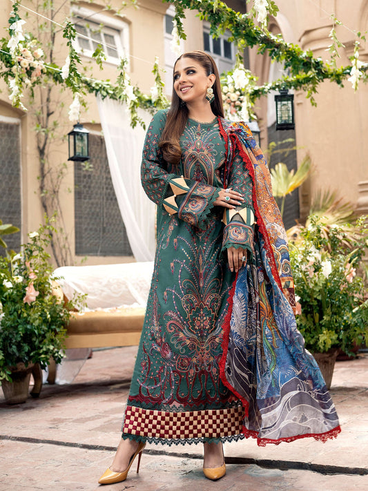 Emerald | Maryam Hussain | Luxury Lawn 2023