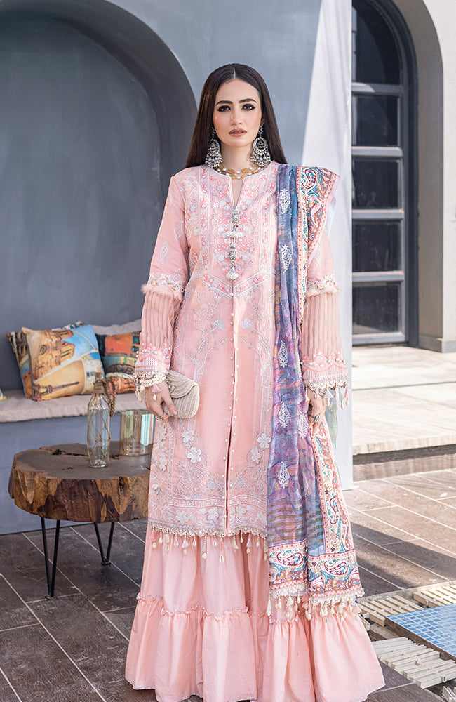 MEL - 22 - 09 | Alzohaib | Mahiymaan Luxury Lawn 2022