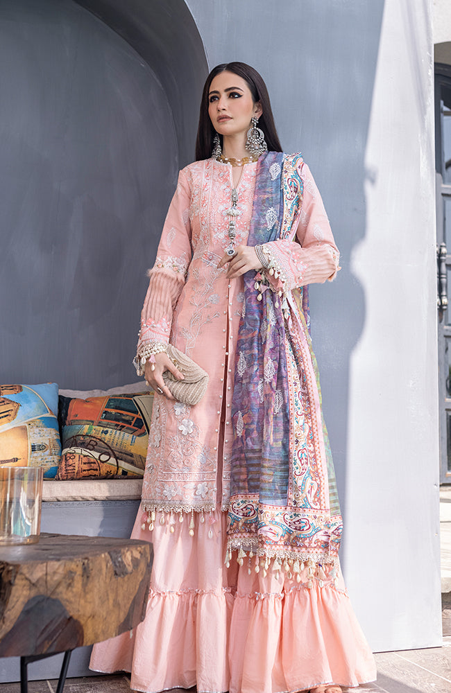 MEL - 22 - 09 | Alzohaib | Mahiymaan Luxury Lawn 2022