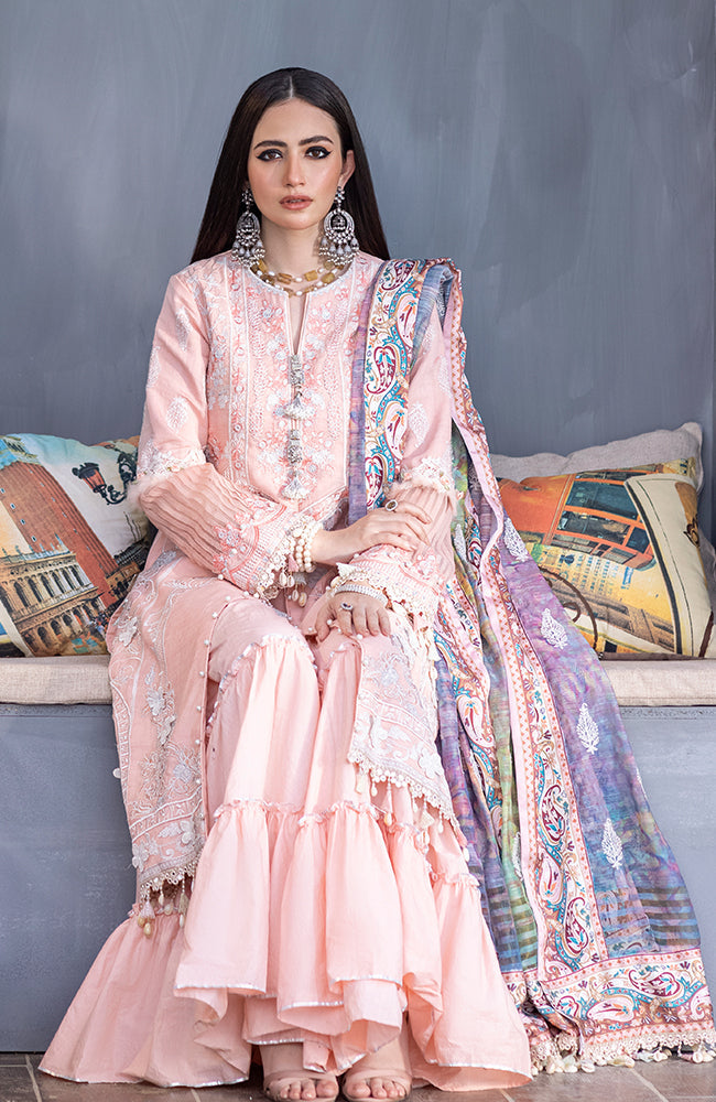 MEL - 22 - 09 | Alzohaib | Mahiymaan Luxury Lawn 2022