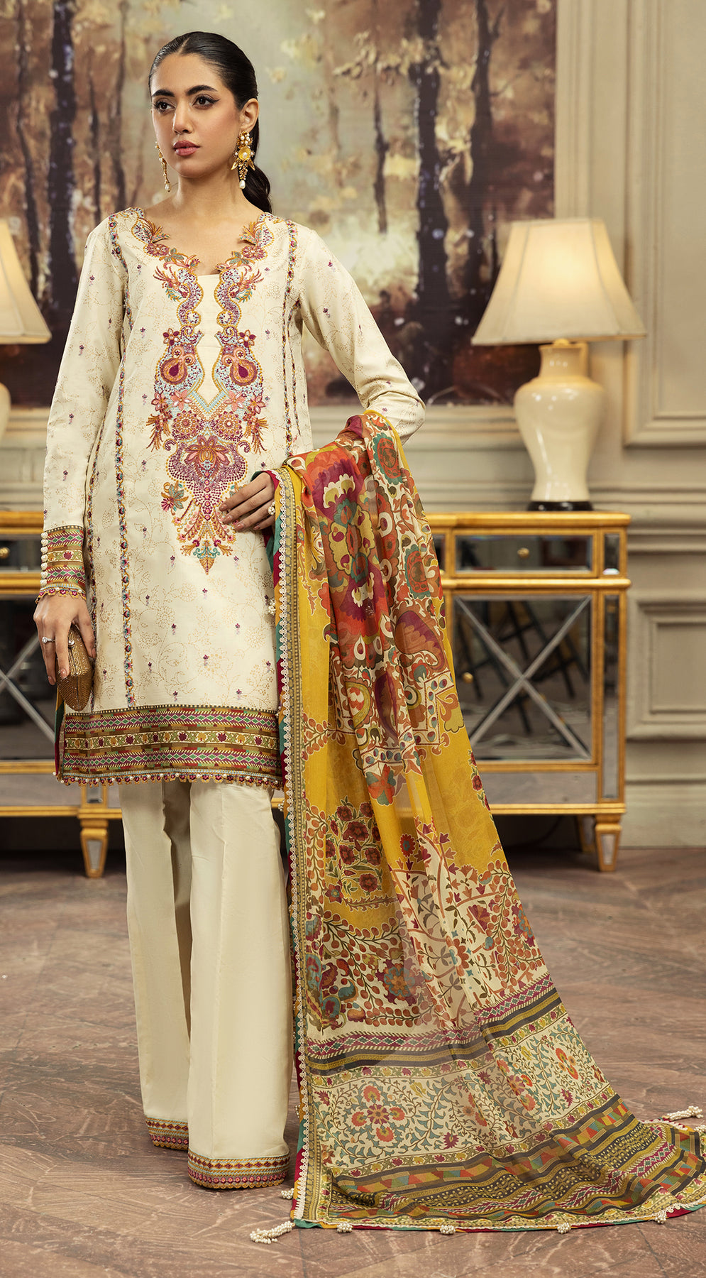 AL23-18 | Anaya | Luxury Festive Lawn 2023