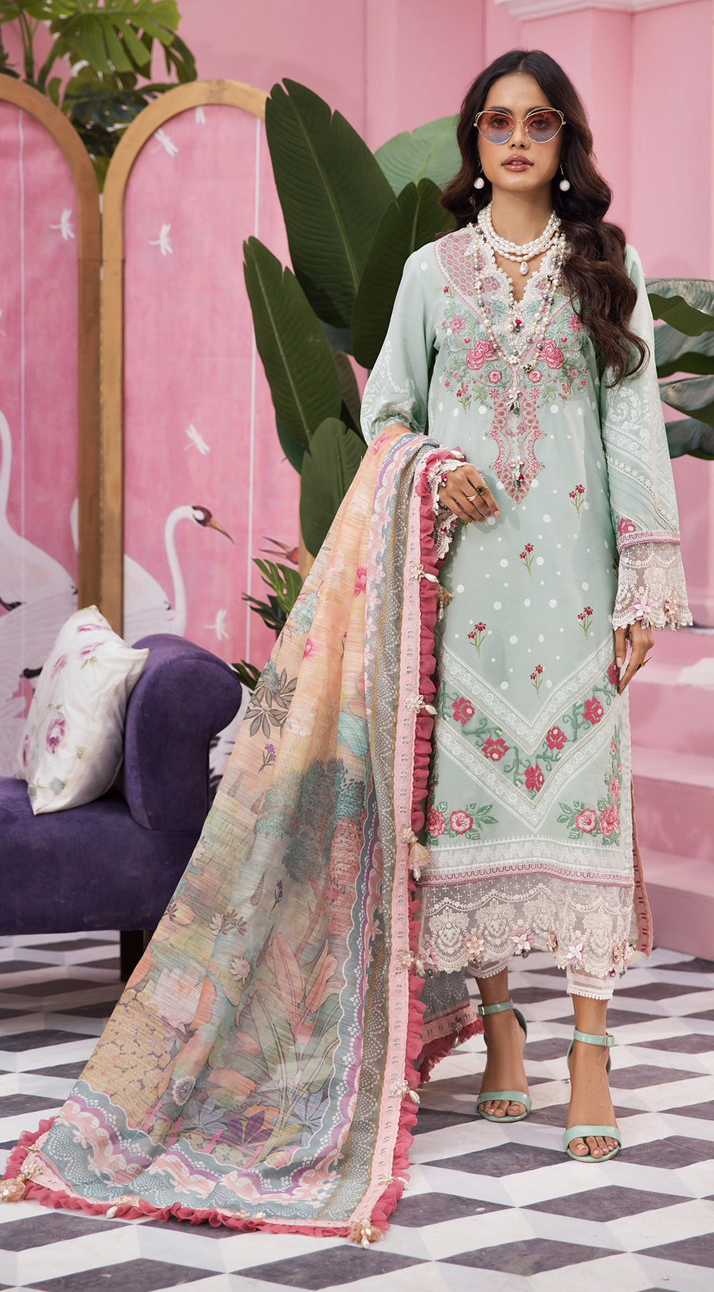 Aiza (VL22-03) | Anaya | Viva Lawn Collection 2022