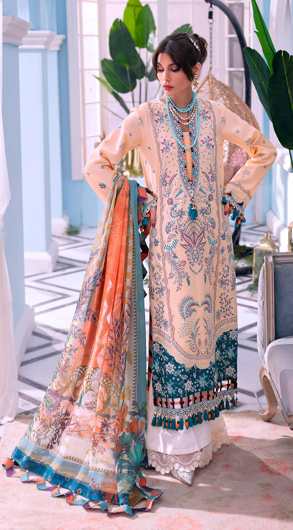 Natasha - AL22 - 18 | Anaya | Afsana Festive Luxury Lawn 2022