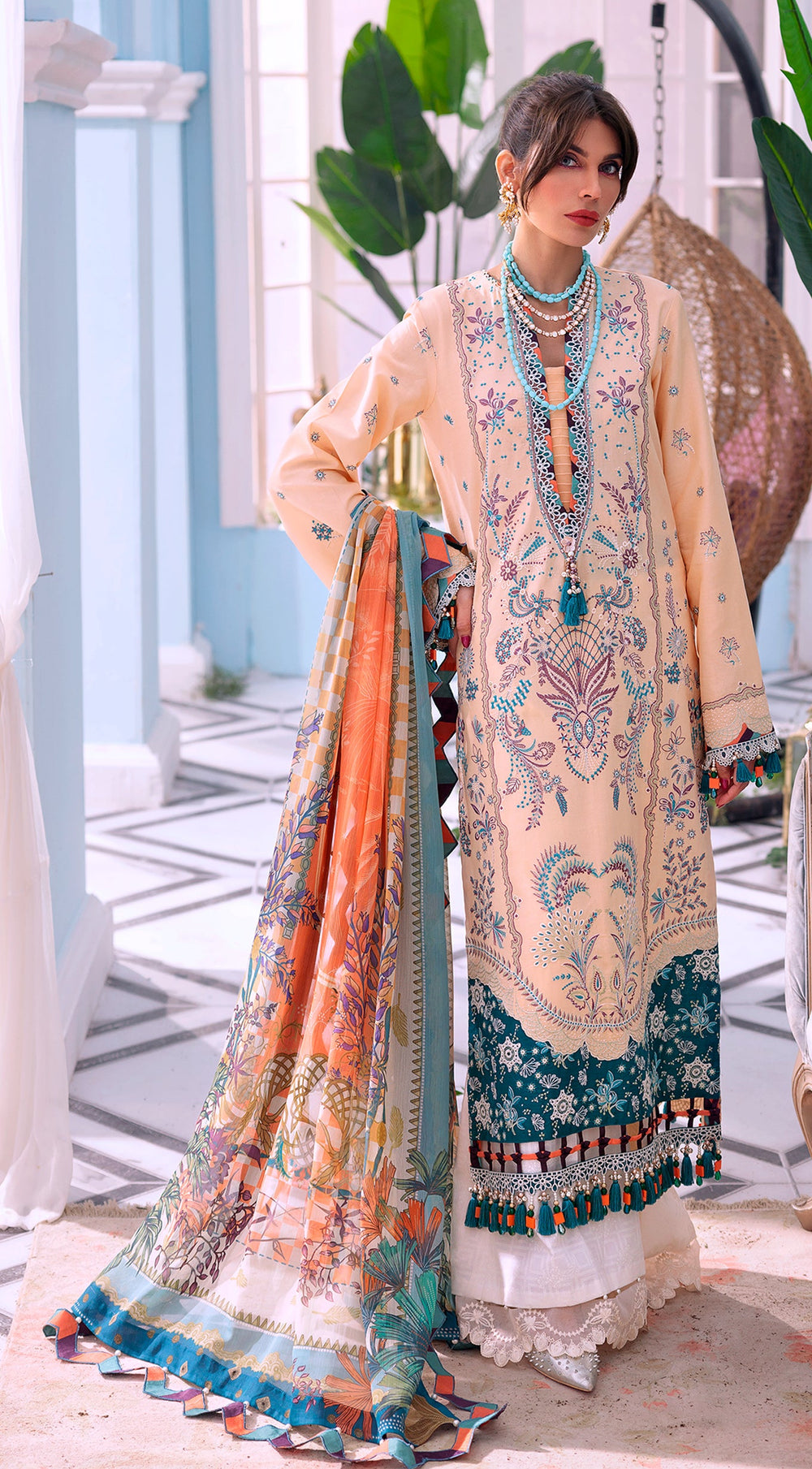 Natasha - AL22 - 18 | Anaya | Afsana Festive Luxury Lawn 2022