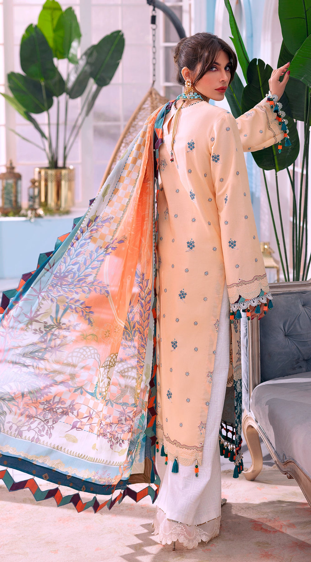 Natasha - AL22 - 18 | Anaya | Afsana Festive Luxury Lawn 2022