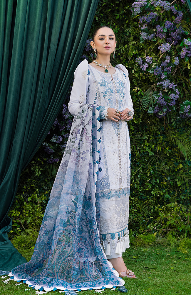 MLL - 23 - 11 | AL Zohaib | Mahiymaan Luxury Lawn Eid Edition 2023