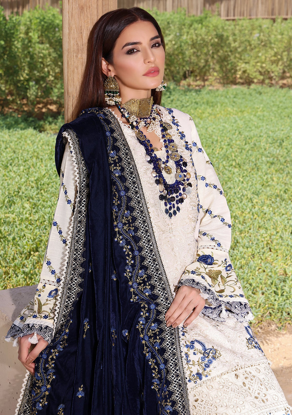 ELW - 07 - Snowflake | Elaf | Luxury Winter Collection 2022