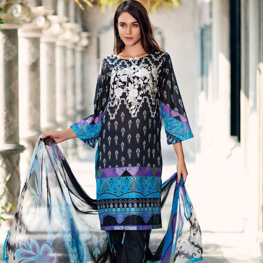 BW-11 [Charizma Black & White Lawn 2019]