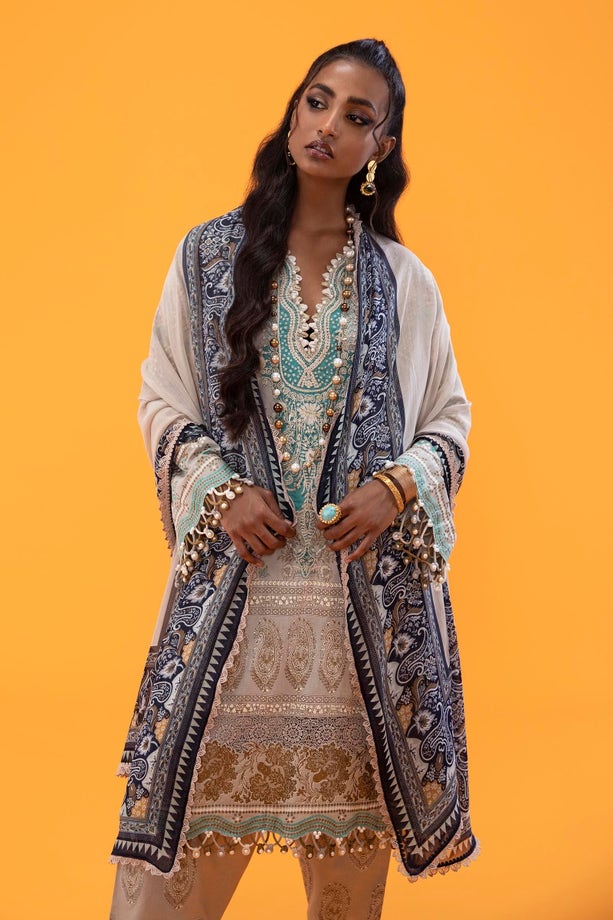 11B | Sana Safinaz | Muzlin Lawn 2022 Vol 3