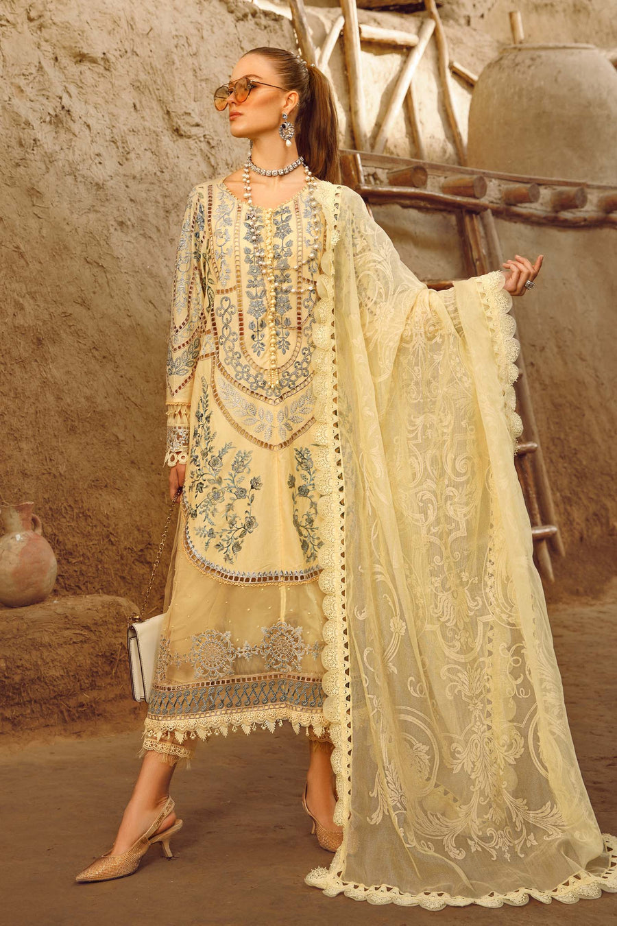 12A | Maria B | Voyage A Luxe Luxury Eid Lawn 2023