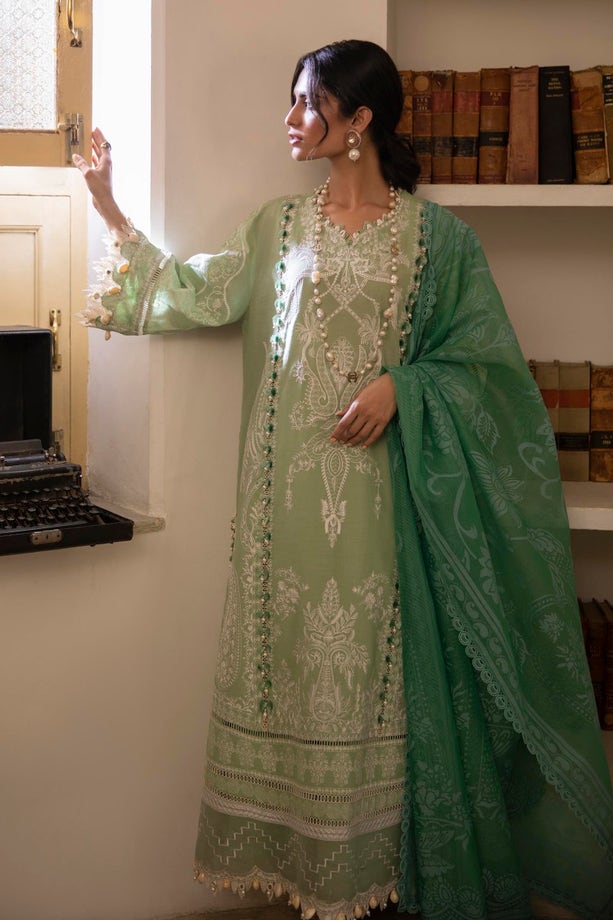 12B | Sana Safinaz | Muzlin Lawn 2022 Vol 3