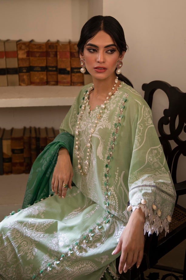 12B | Sana Safinaz | Muzlin Lawn 2022 Vol 3