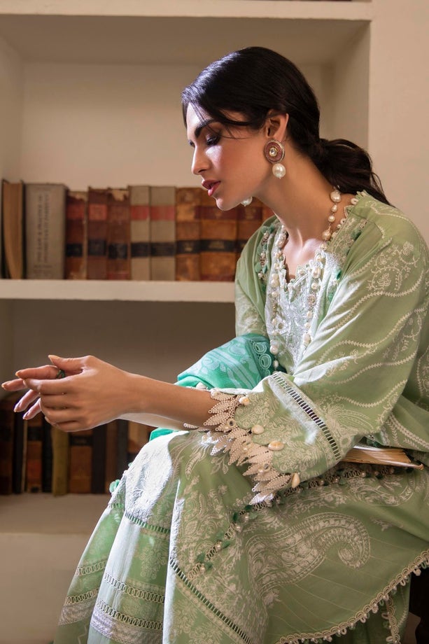 12B | Sana Safinaz | Muzlin Lawn 2022 Vol 3