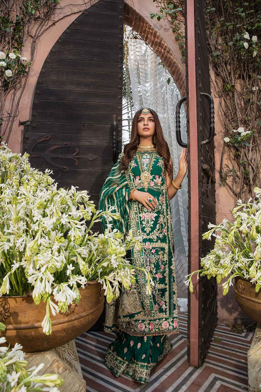 Stories Of Nakshi - Emerald - 2B | Crimson X Saira Shakira  | Wedding Collection 2022