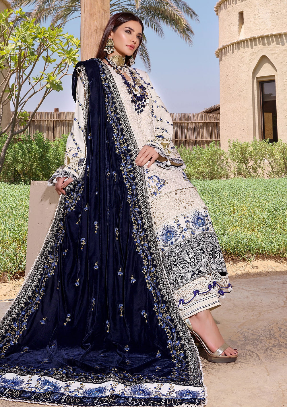 ELW - 07 - Snowflake | Elaf | Luxury Winter Collection 2022