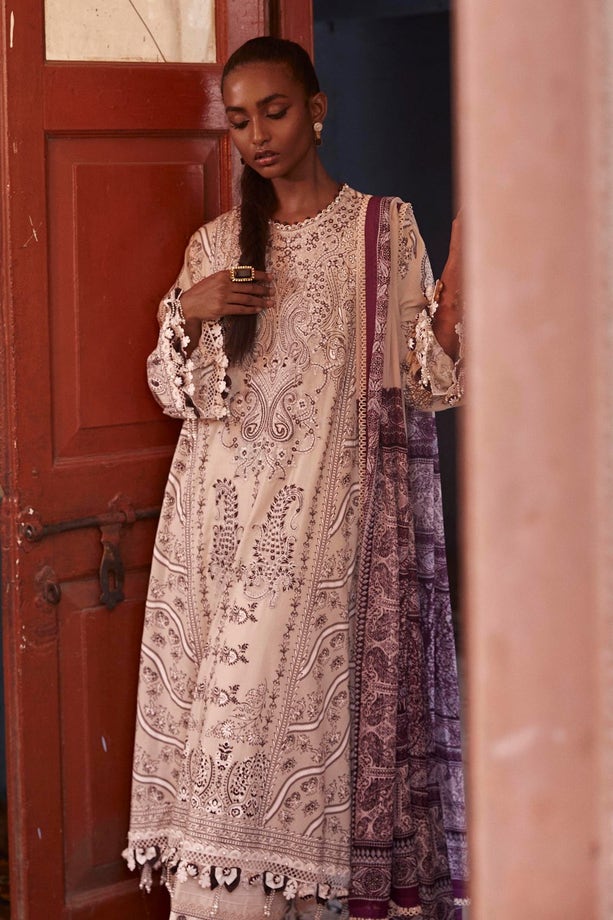 13B | Sana Safinaz | Muzlin Lawn 2022 Vol 3