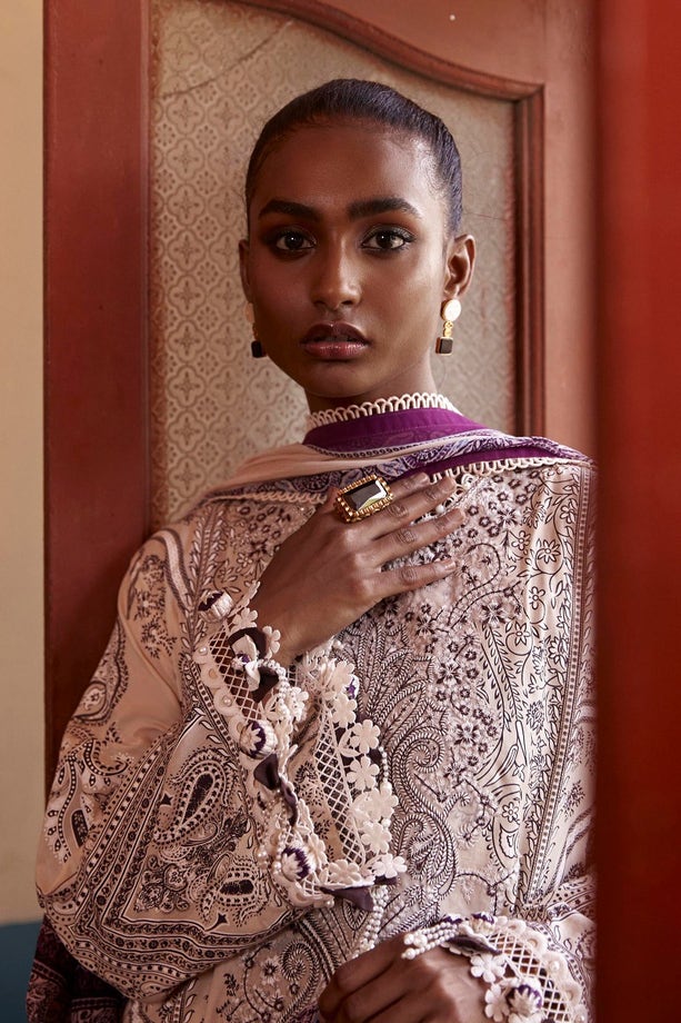 13B | Sana Safinaz | Muzlin Lawn 2022 Vol 3