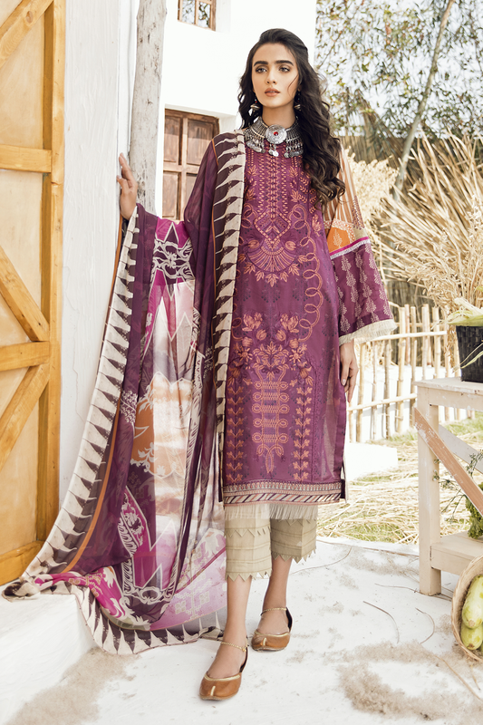 GL20-05 Lady Majesty (3PC) | Iznik | Guzel Lawn Collection 2020