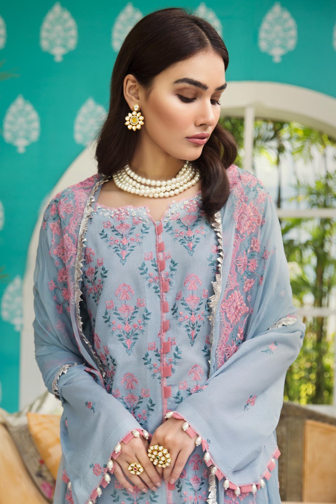 D701-A (Raaya - Embroidered Karandi Edition 2019)