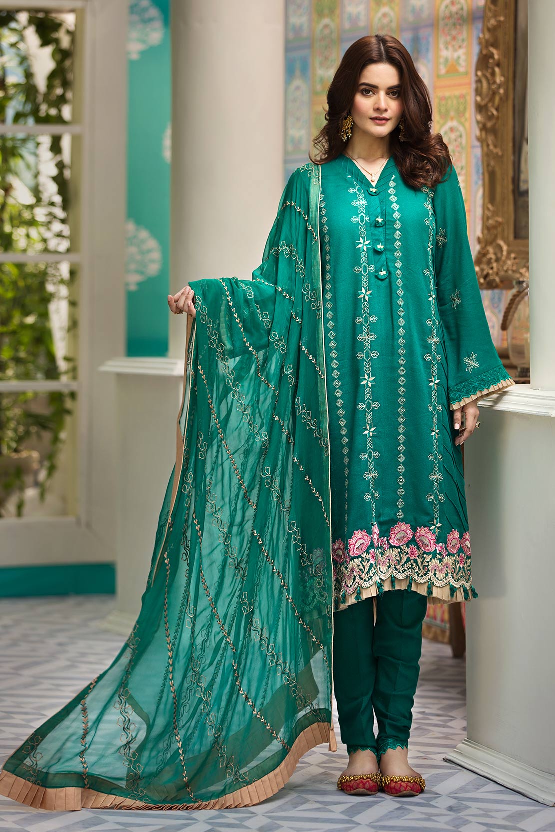 D706-A (Raaya - Embroidered Karandi Edition 2019)