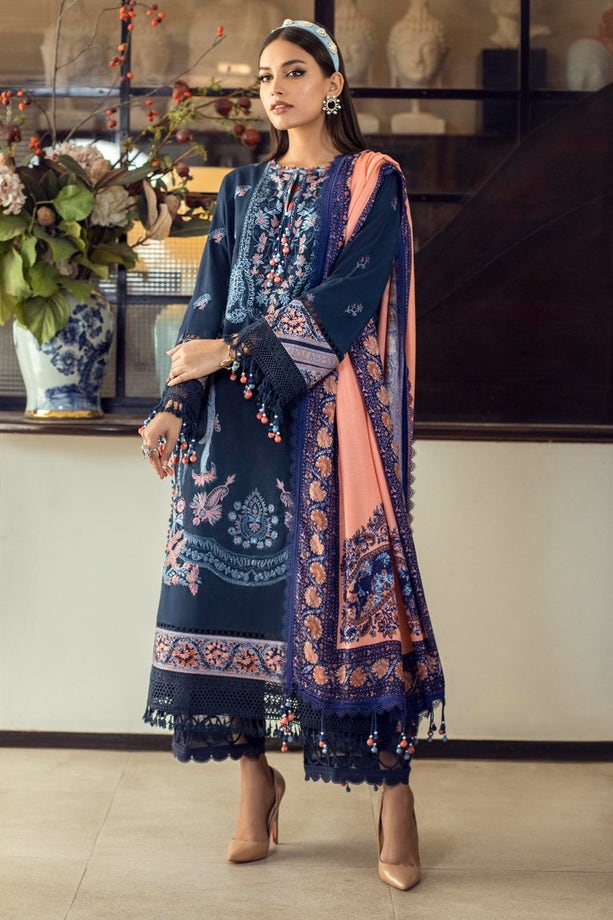16A |  Sana Safinaz | Muzlin Winter Collection 2021