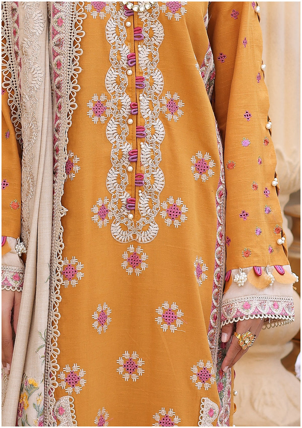 ELW - 03 - Sunstone | Elaf | Luxury Winter Collection 2022