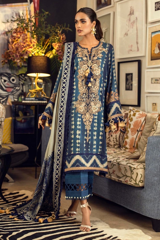 17B |  Sana Safinaz | Muzlin Winter Collection 2021