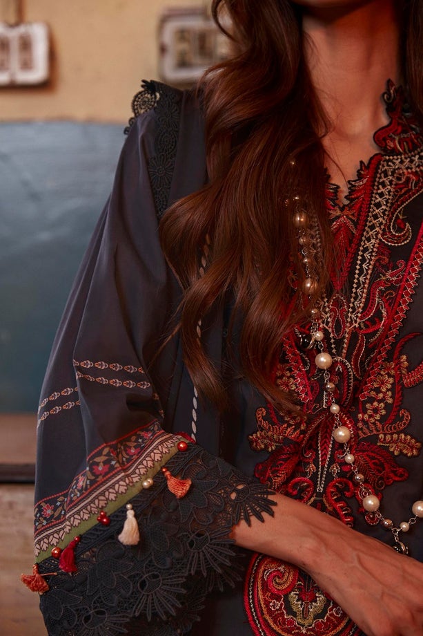 18B | Sana Safinaz | Muzlin Lawn 2022 Vol 3