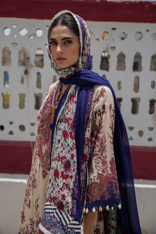 19A | Sana Safinaz | Muzlin Lawn 2022 Vol 3