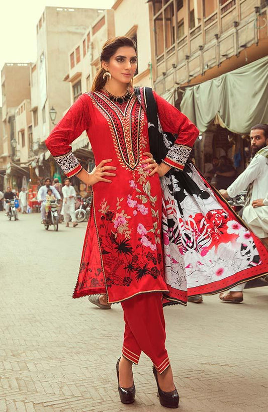 RNE20 - 01A | ALZOHAIB | Rung Embroidered Collection'20