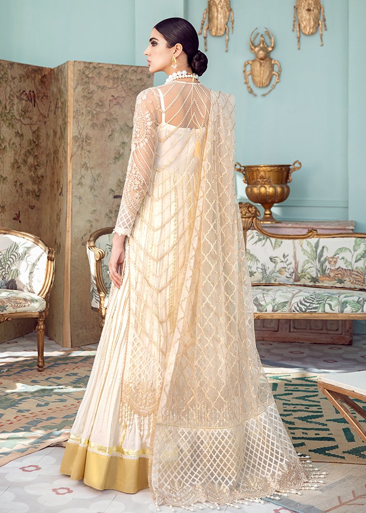 Whisper | Afrozeh | La Fuchsia Chiffon Collection | 2021